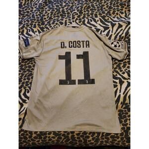 Juventus FC 2018/2019 Douglas Costa Italy Away Soccer Jersey Size M